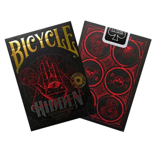 Baralho Bicycle Hidden Premium - USPCC Poker Magica Cardistry + Cartas Extras