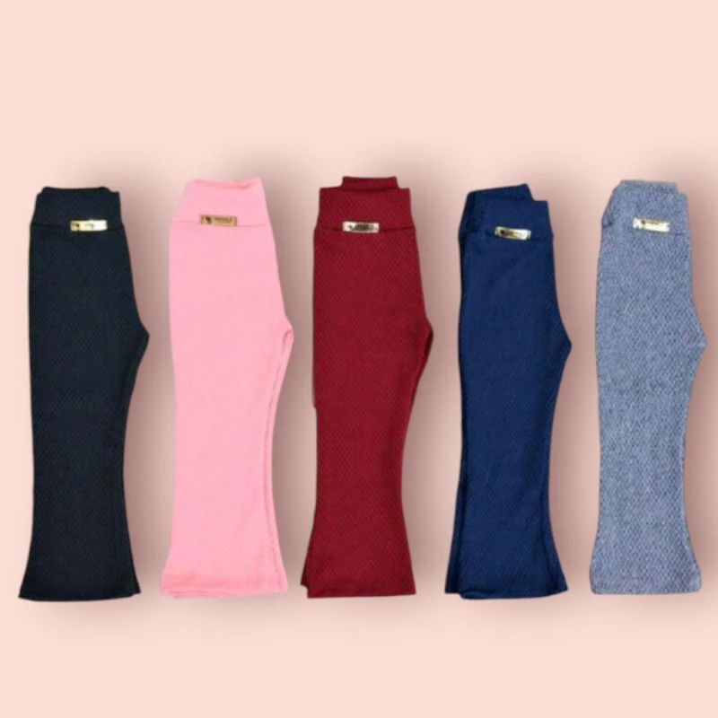 calça flare infantil e juvenil para meninas