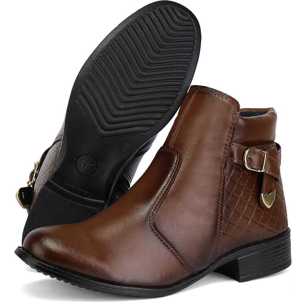 bota feminina cano baixo salto baixo | Shopee Brasil