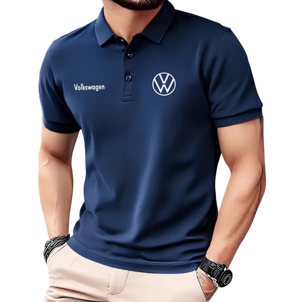 Camisa Polo volkswagen Casual Masculino uniformes Shopee Brasil