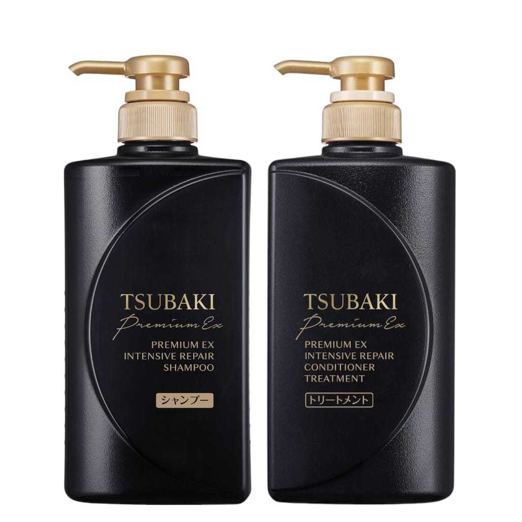 Kit Shampoo e Condicionador Premium Ex Intensive Repair 490ml - Tsubaki ...