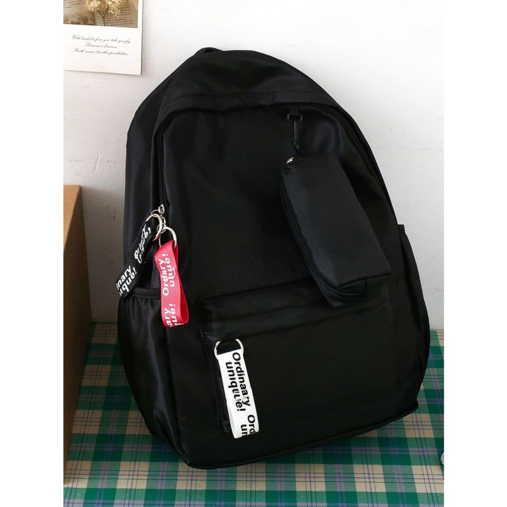 Mochila Feminina Coreana Escolar-Passeio-Trabalho Grande Impermeável ...