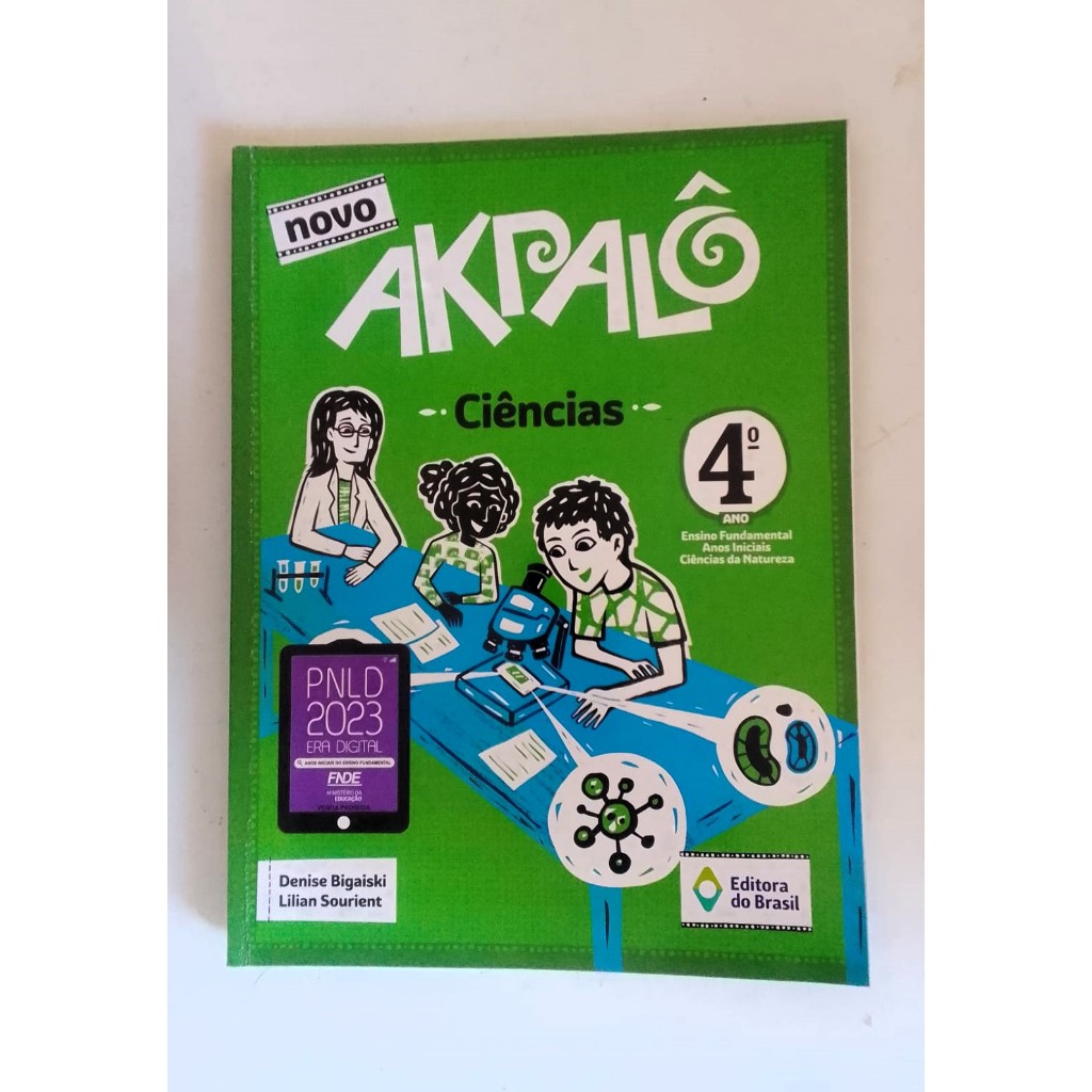 Livro Ciências 4o Ano - Akpalô | Shopee Brasil