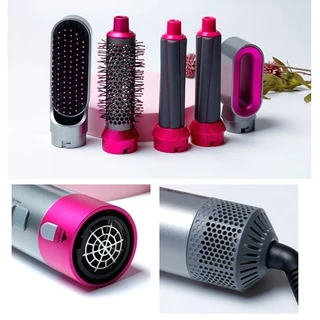 Escova Secadora De Cabelo 5 Em 1 De Ar 220v Quente Profissional Modeladora Pronto Entrega