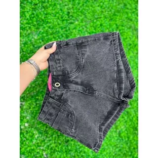 Short Jeans Estonado De Barra