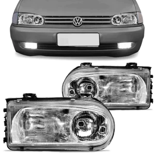 Farol Foco Duplo Gol Saveiro Gti, Tsi, Gts, Cli G2 Bola 95 96 97 98 99