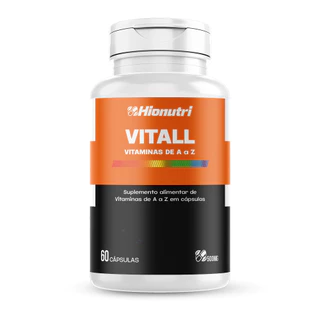 AZCaps Multivitamínico 60 Cápsulas 500mg Suplemento De Vitamina de A a Z em Cápsulas