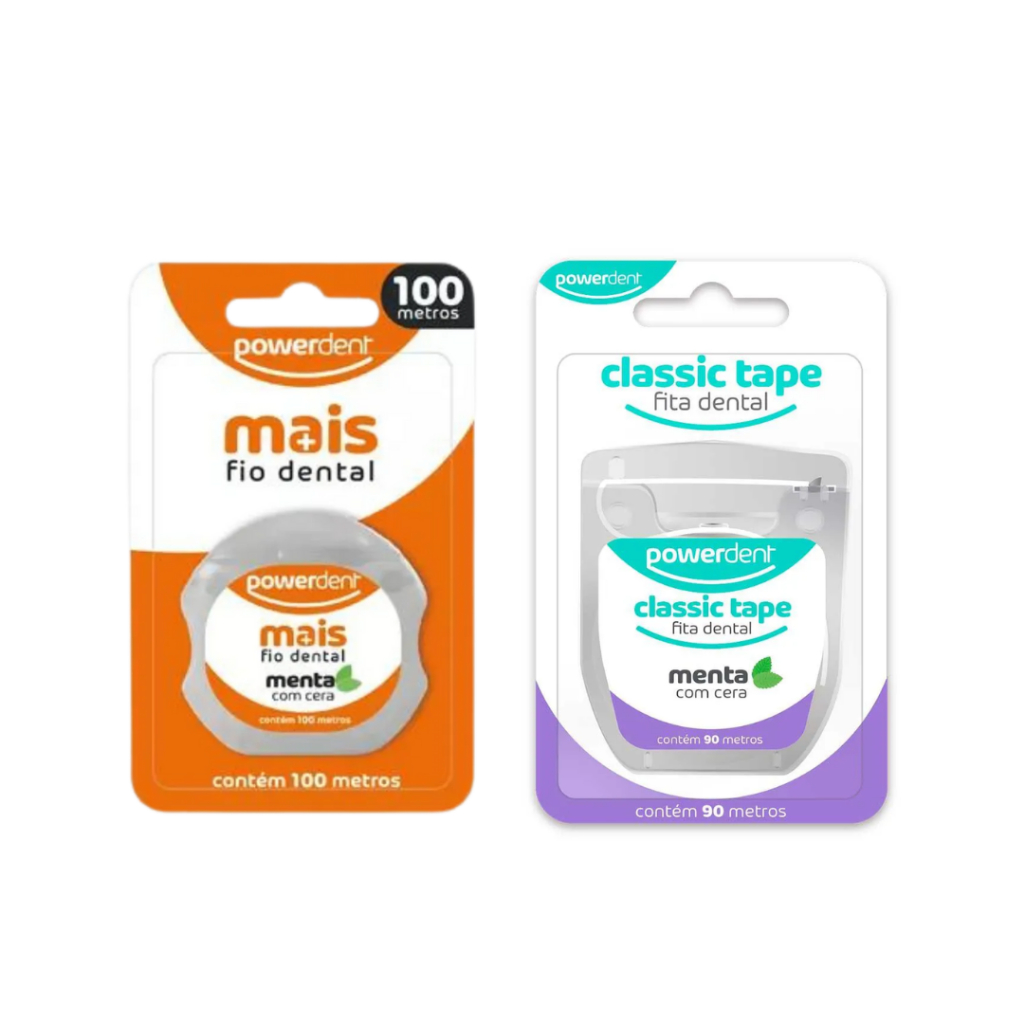 Fio Dental Powerdent com 90 Metros ou 100 Metros Menta (1117-1432 ...