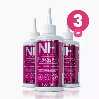 Kit 3 Tônico Capilar Antiqueda NH New Hair 100ml Belkit em Oferta na Shopee