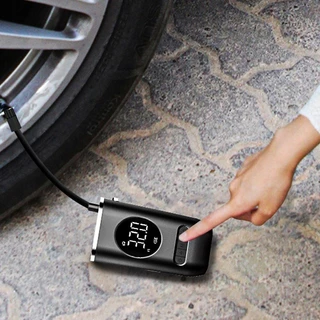 Carro Pneu Inflator Bomba De Ar Elétrica Mini Portátil Sem Fio Compressor Para Motocicleta Bicicleta Bola