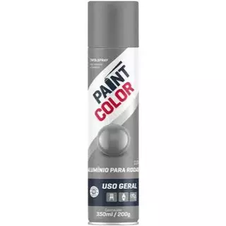 Tinta Spray Paintcolor 350ml Uso Geral Alumínio – Acabamento Durável e Versátil