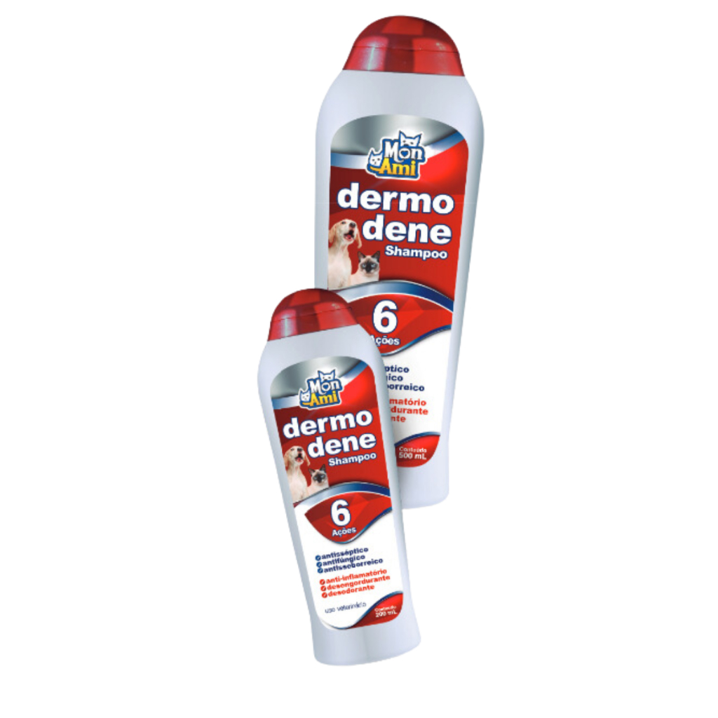 Shampoo Pet dermodene antisseptico desodorante cachorro gato 6 em 1 ...