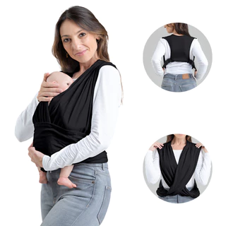 Sling Bebe de Vestir Canguru Pronto em Oferta na Shopee