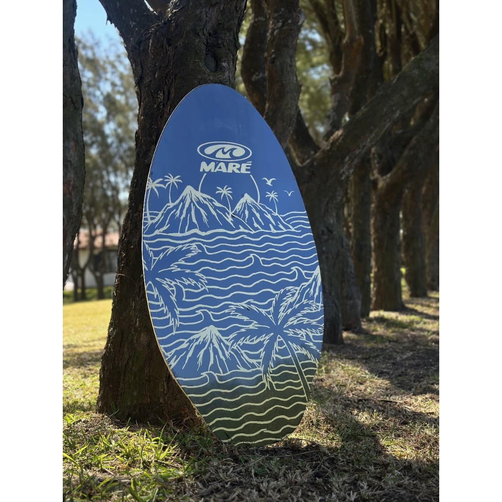 Prancha Skimboard Sonrisal Surf Onda Madeira Maré 95cm | Shopee Brasil