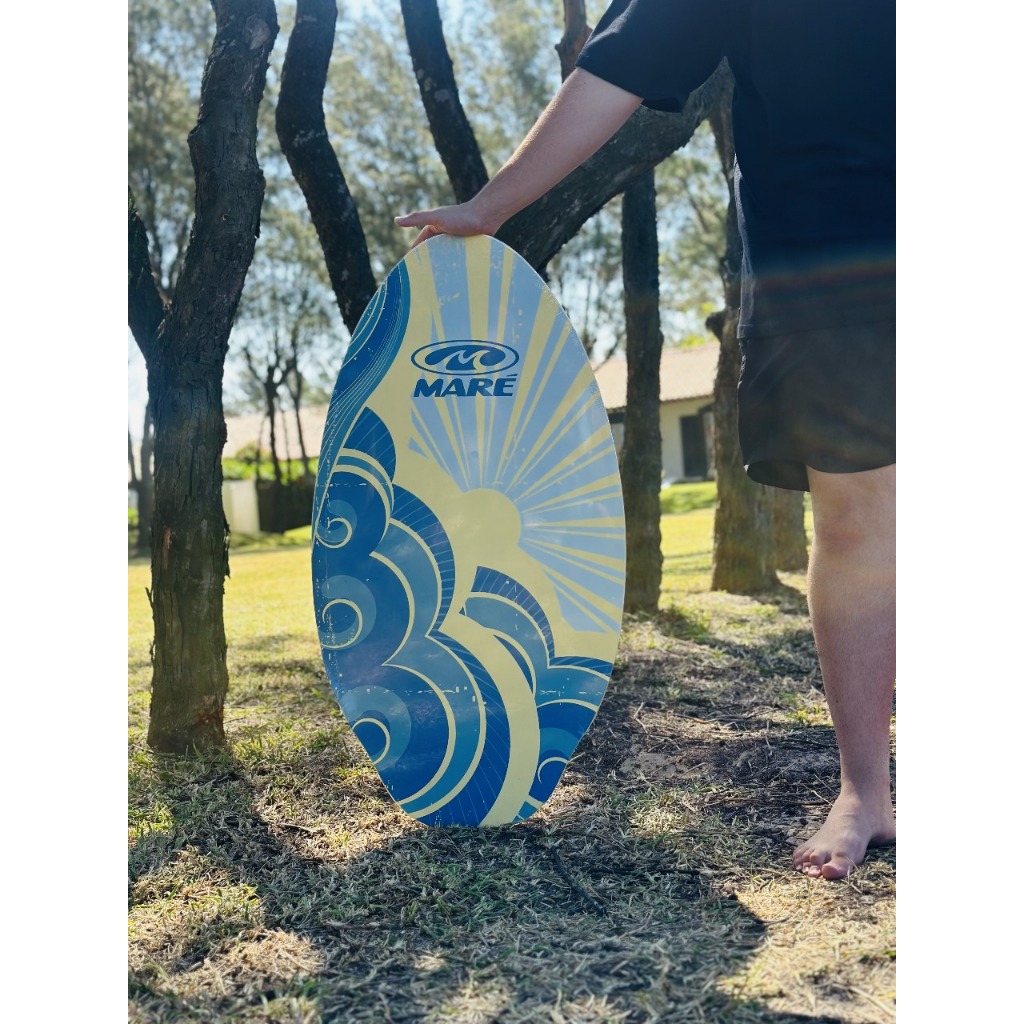 Prancha Skimboard Sonrisal Surf Onda Madeira Maré 95cm | Shopee Brasil