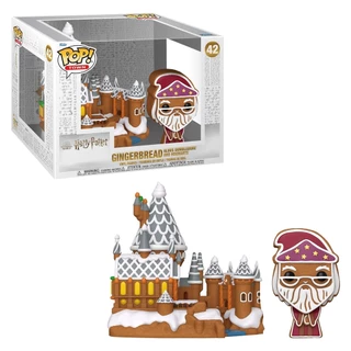 FUNKO POP HARRY POTTER *TOWN* GINGERBREAD ALBUS AND HOGWARTS 42 NOVO ORIGINAL