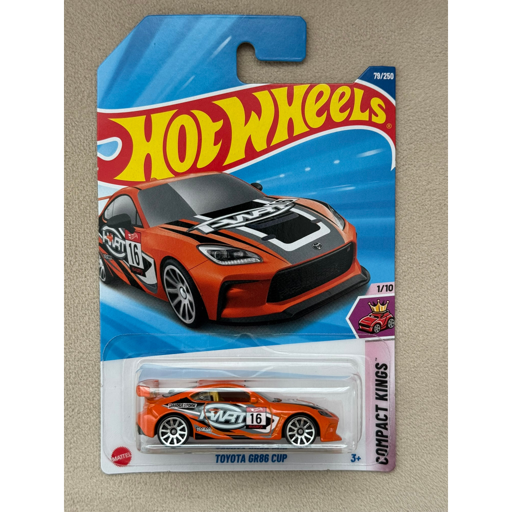 Hot Wheels Toyota GR86 CUP - Carro de Estréia da 1ª Piloto