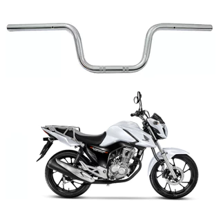 Guidão Cg Cargo Fan Titan 160 Com Rosca P/ Pesinho em Oferta na Shopee