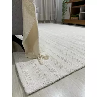Tapete sala 100% algodão, Conforto e beleza. Prático! Pode ser lavado na máquina! Diversas medidas. em Oferta na Shopee