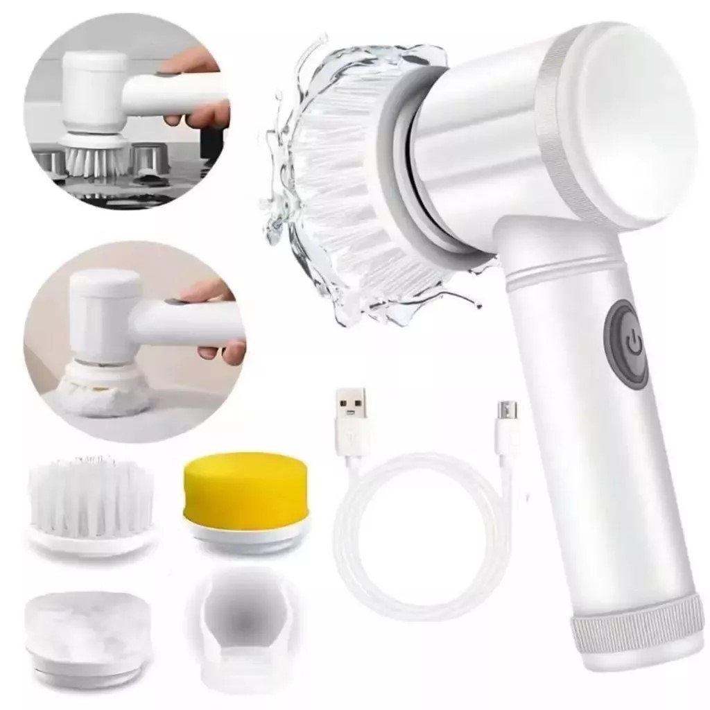 Imagem do produto Escova de Limpeza Elétrica Multifuncional 5-em-1 (MAGIC-BRUSH) 3