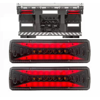 Par Lanterna Traseira Led Sequencial 12/24v Caminhão Hr 1113 1618 KLX Qualidade e Inovação em Oferta na Shopee