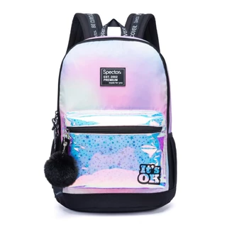 Mochila Escolar Feminina Reforçada Holográfica em Oferta na Shopee