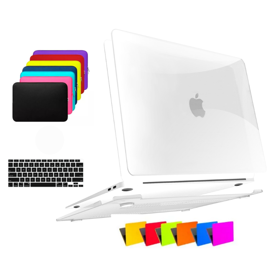 Kit Capa Case Para Macbook Pro A1707 A1990 + Bag Neoprene +