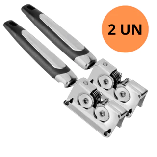Kit 2 Afiador Amolador de Facas Canivete Aço Inox Tesoura Profissional
