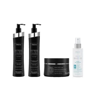 Amend KIT Luxe Extreme Repair Sh + Cond + Másc + Fluído Multi-Benefícios 180ml em Oferta na Shopee