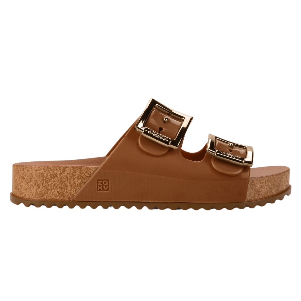 Zaxy Partner Iii 18063 Sandalia Plataforma Birken Fivela | Shopee