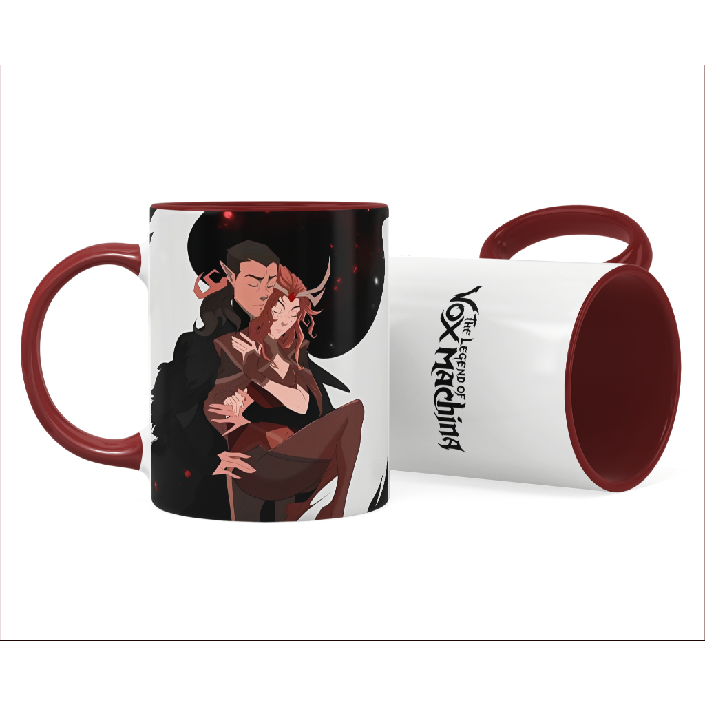 Caneca Keyleth e Vax'ildan The Legend of Vox Machina (A Lenda de Vox ...