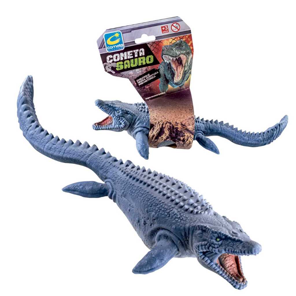 Brinquedo Dinossauro Mosassauro Infantil Menino Menina Vinil Macio ...