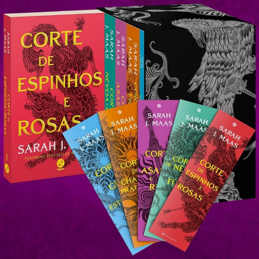 Livro - Box Corte de Espinhos e Rosas (Novas Capas) - Sarah J. Maas ...