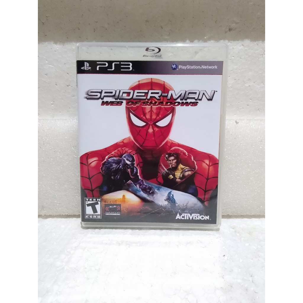 PS3-Spider-man web of shadow
