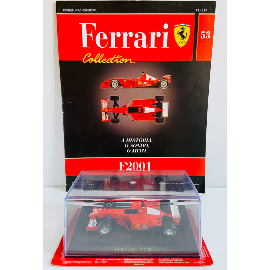 Hot Wheels B 1/43 - F1 Ferrari F2001 Barrichello
