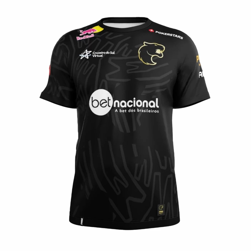 Uniforme Camiseta - Furia 24 - CSGO - nome personalizado