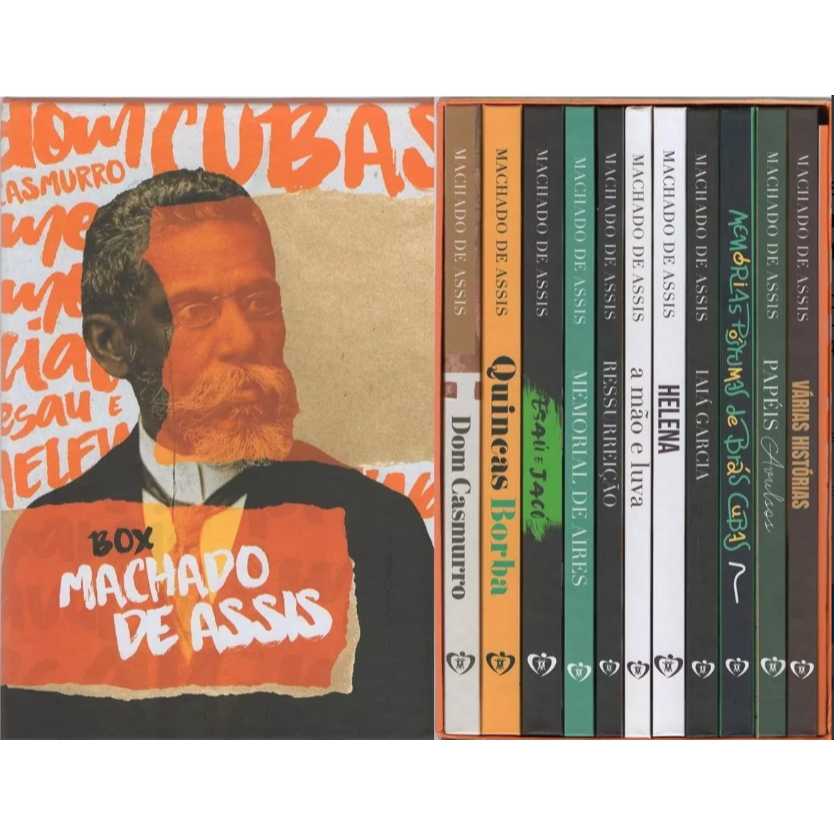 Box Machado De Assis - Capa Dura, 11 Livros + Suplemento | Shopee Brasil
