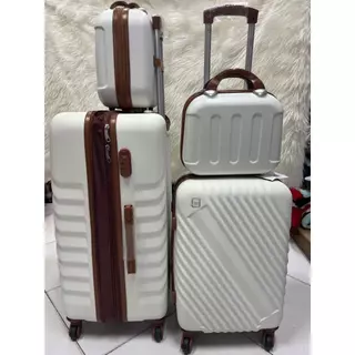 Mala＋Frasqueira MALA GRANDE Expansível de viagem 50kg zíper duplo com rodinha REMOVIVEIS 360º em Oferta na Shopee