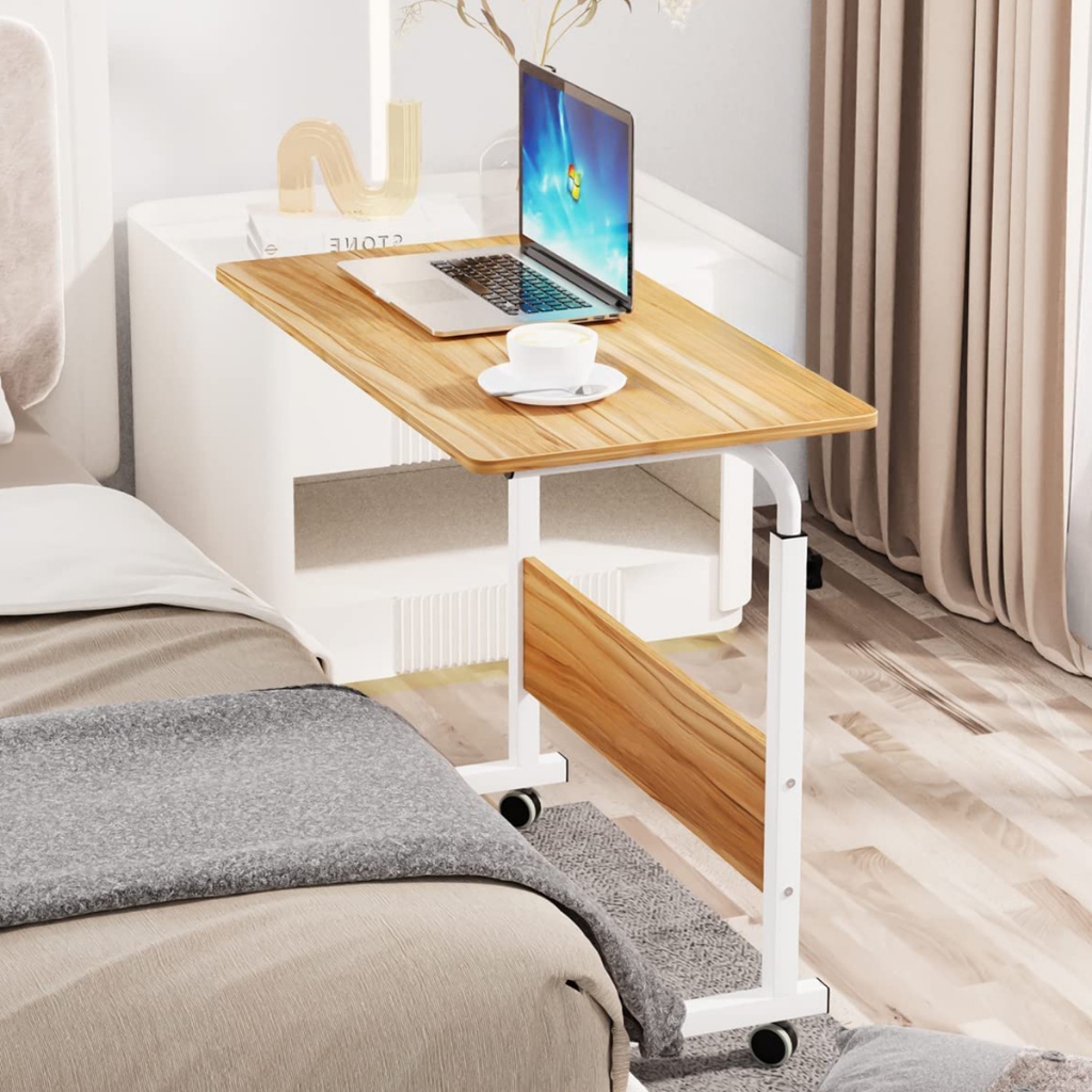 Mesa Mutiuso Mesinha Notebook Com Altura Regulavel e Rodinhas Tablet Cama Sofá Ajustavel