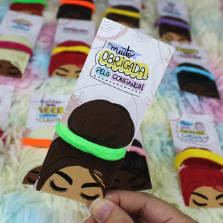 Tag Amarradores de Cabelo Rabico Xuxinha brinde para Clientes em Oferta na Shopee