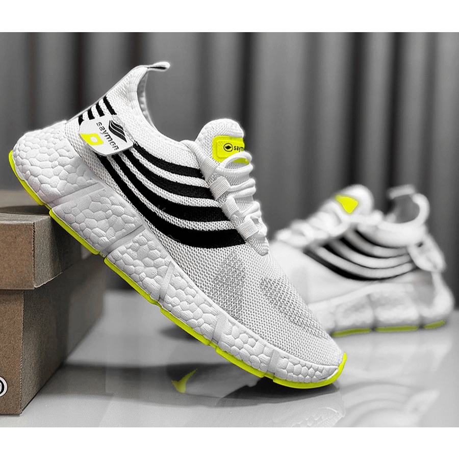 Tênis Saymon Fast Flash Masculino Esportivo Adulto Juvenil Promo Leve ...