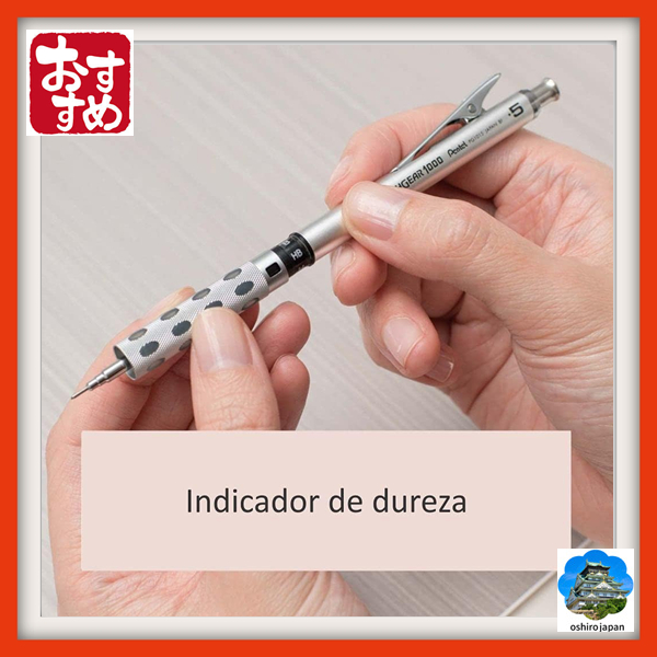 Penna Meccanica Pentel Graph Gear 1000 - 0.5mm, Punta Retrattile, Presa Comoda - Foto 7