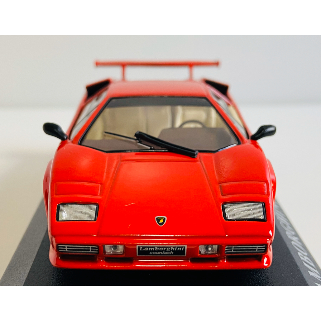 【数々のアワードを受賞】 Miniatura F1 - Sonho De Carros - LP500S Countach Lamborghini ミニカー