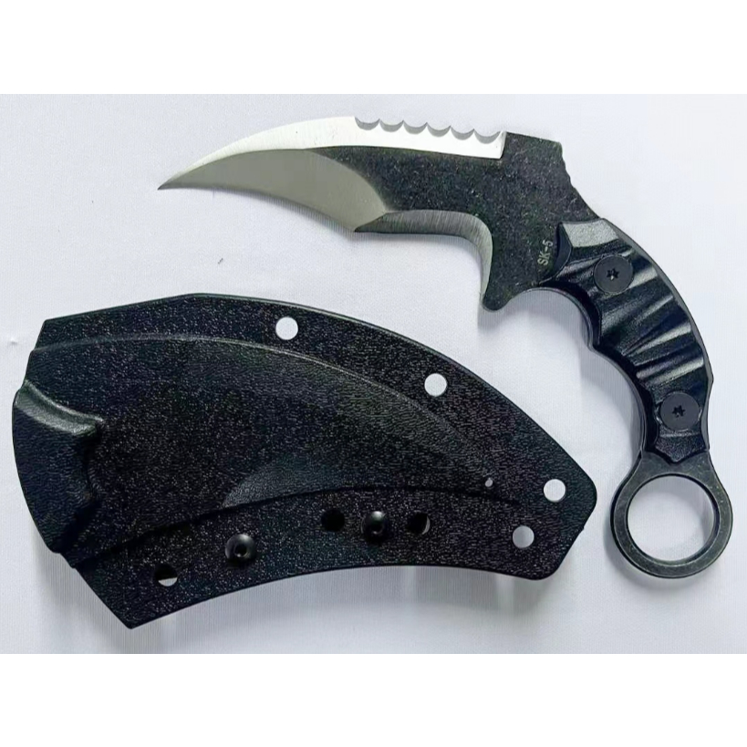 Faca Karambit Todd Begg Full Tang C/Bainha Sobrevivencia SK-5