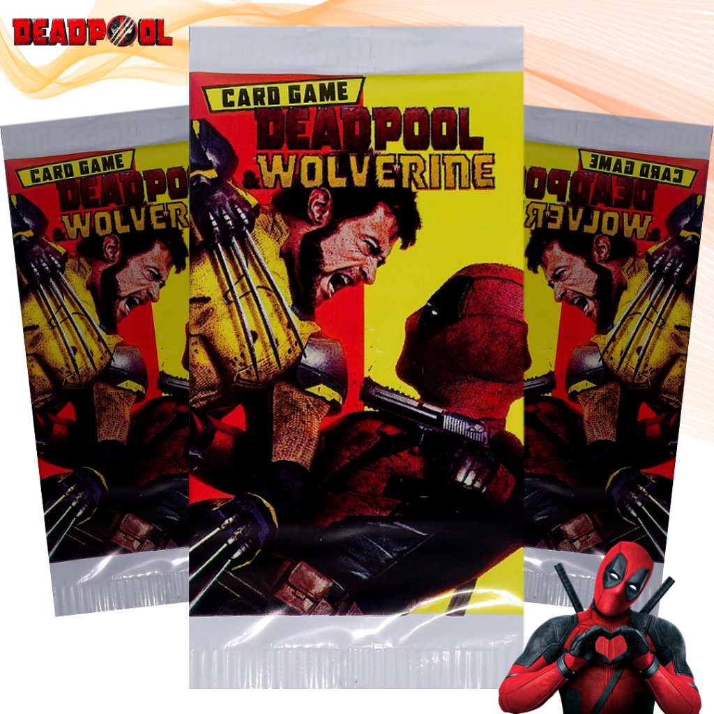 KIT 400 CARDS - DEADPOOL & WOLVERINE | Shopee Brasil