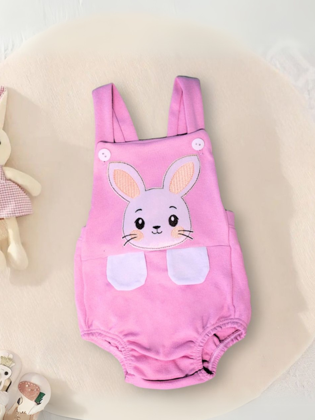 Roupinha de Páscoa Bebê Romper Coelho Mesversario Fofinho Algodão ...