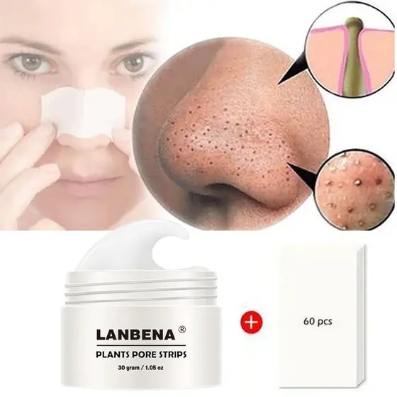 LANBENA Removedor de Cravos Original/Mascara de Nariz/Limpeza de Pele ...