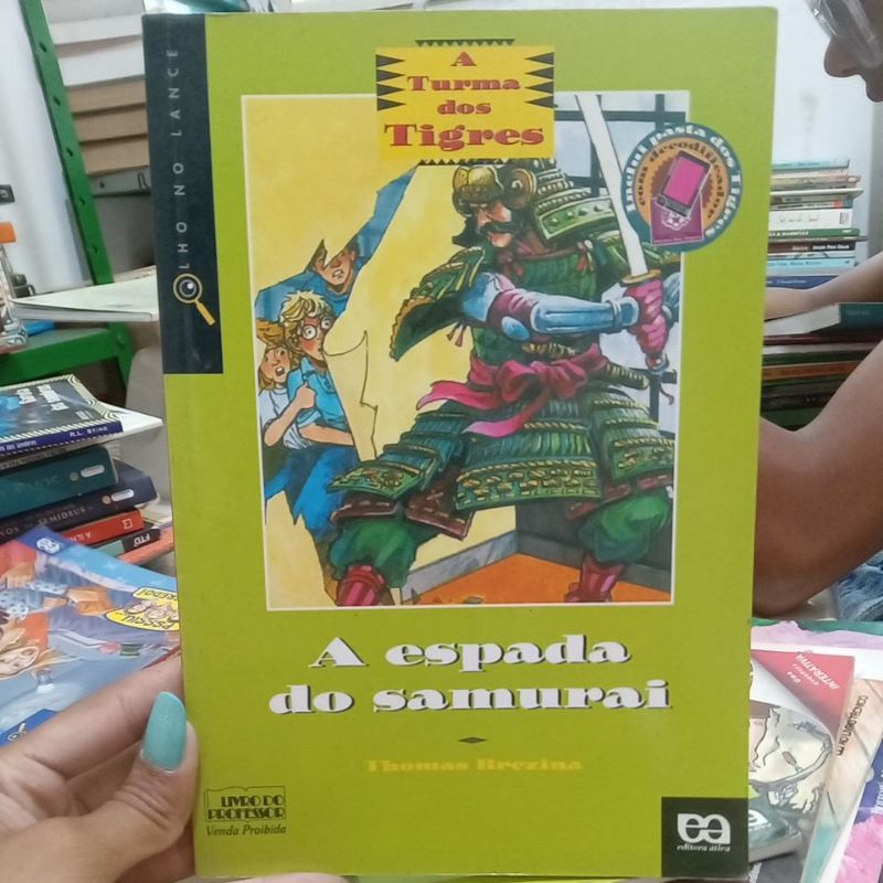 A espada do samurai - Thomas Brezina | Shopee Brasil