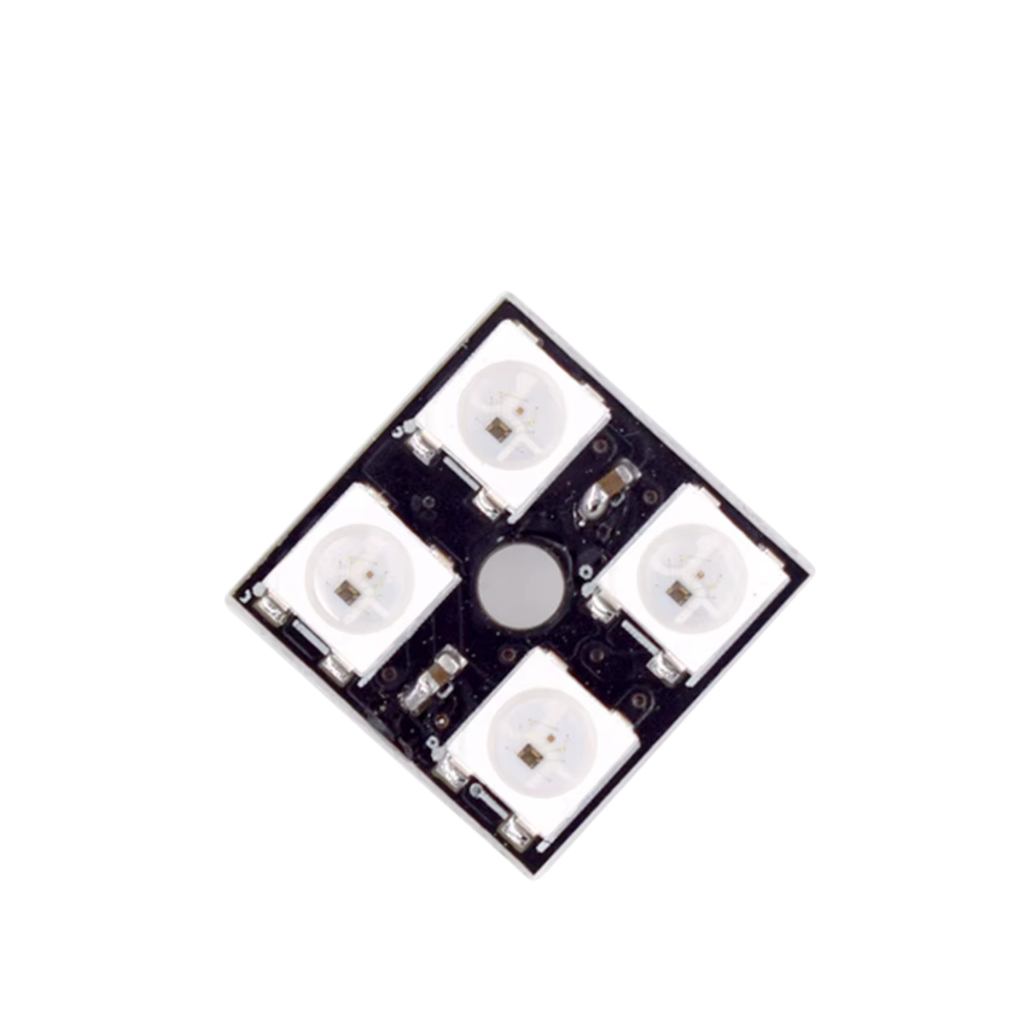 Módulo Led Rgb 5050 Endereçável 4 Bits Ws2812 [ CÓDIGO 1176 ] | Shopee ...