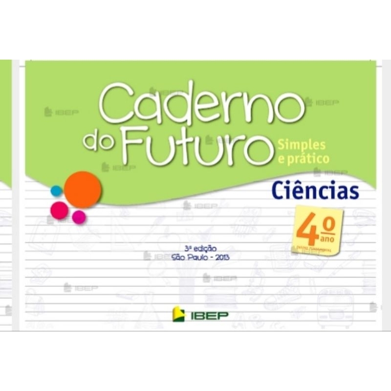 Kit Caderno do Futuro 4 ano Ciências /História/ Geografia Professor ...